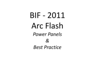 BEMA - BIF - Baking Industry Forum - Arc Flash