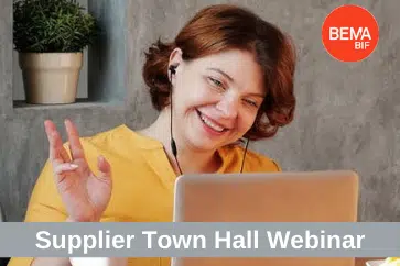 supplier town hall webinar