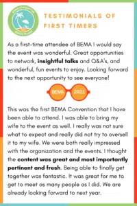 2021 BEMA Convention Quotes