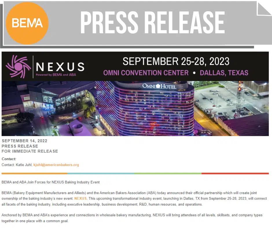 NEXUS Press Release