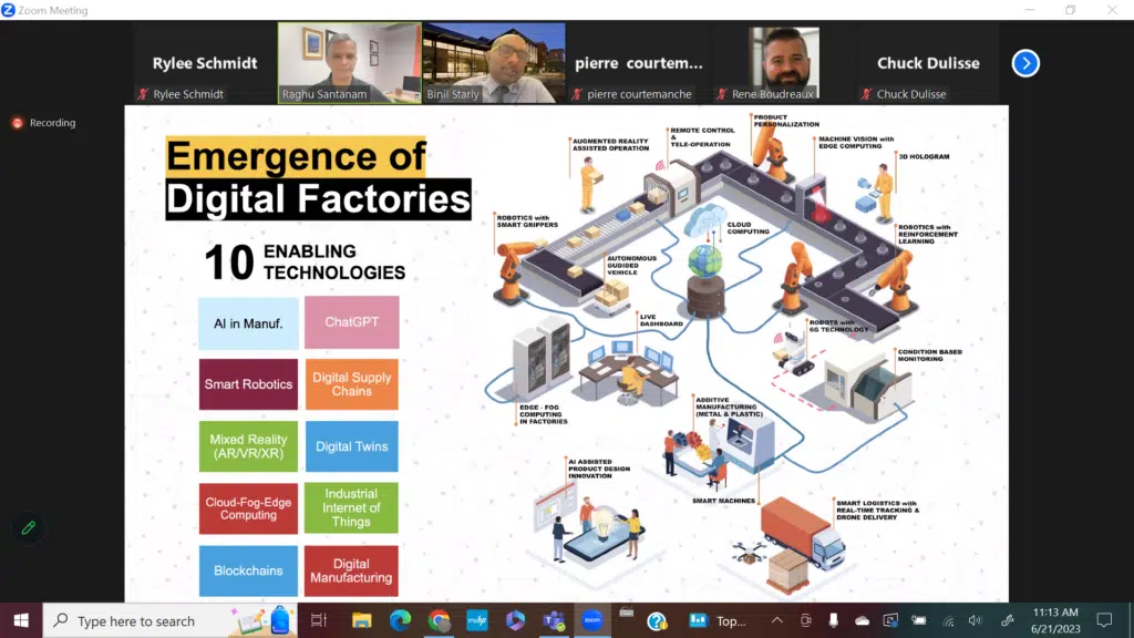 Digital Twin & Industrial Internet of Things Technical & Business Discussion